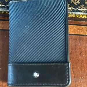Montblanc Black Leather Wallet